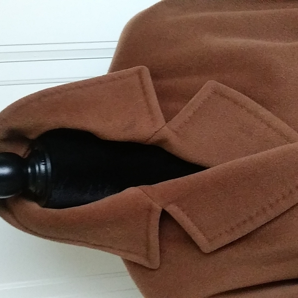 Max Mara Cashmere Blend coat/jacket sz 4 relaxed fit - Picture 5 of 16